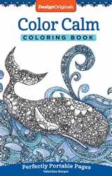 9781497200333-1497200334-Color Calm Coloring Book: Perfectly Portable Pages (On-the-Go Coloring Book) (Design Originals) Extra-Thick High-Quality Perforated Paper; Convenient 5x8 Size is Perfect to Take Along Wherever You Go
