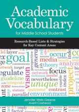 9781598573053-1598573055-Academic Vocabulary for Middle School Students: Research-Based Lists and Strategies for Key Content Areas