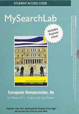 9780205856961-0205856969-MySearchLab with Pearson eText -- Standalone Access Card -- for European Democracies (8th Edition)