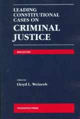 9781599416922-1599416921-Leading Constitutional Cases on Criminal Justice, 2009 Edition