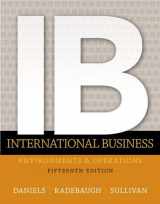 9780133457230-0133457230-International Business (15th Edition)