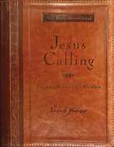 9781400318131-1400318130-Jesus Calling, Large Text Brown Leathersoft, with full Scriptures: Enjoying Peace in His Presence (a 365-day Devotional)