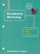 9780030560293-0030560292-Vocabulary Workshop: Fourth Course (Elements of Language)