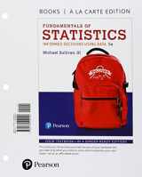 9780134510156-0134510151-Fundamentals of Statistics, Books a la Carte Edition Plus MyStatLab with Pearson eText -- Access Card Package (5th Edition)