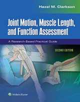 9781975112240-1975112245-Joint Motion, Muscle Length, and Function Assessment: A Research-Based Practical Guide
