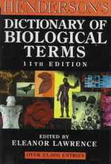 9780470235072-0470235071-Henderson's Dictionary of Biological Terms