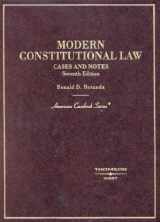 9780314145864-0314145869-Modern Constitutional Law: Cases and Notes (American Casebook Series)