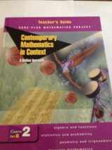 9780078275432-0078275431-Contemporary Mathematics in Context: A Unified Approach Course 2, Part A (Teacher's Guide)