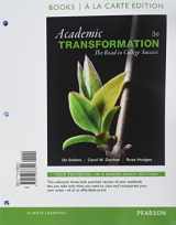 9780133886801-0133886808-Academic Transformation: The Road to College Success, Student Value Edition Plus NEW MyLab Student Success -- Access Card Package (3rd Edition)