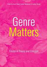 9781841501079-1841501077-Genre Matters: Essays in Theory and Criticism