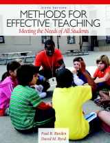 9780132893640-0132893649-Methods for Effective Teaching: Meeting the Needs of All Students Plus MyEducationLab with Pearson eText -- Access Card Package (6th Edition)