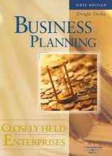 9780314166562-0314166564-Business Planning: Closely Held Enterprises