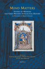 9782503527567-2503527566-Disput 21 Mind Matters, Nederman: Studies of Medieval and Early Modern Intellectual History in Honour of Marcia Colish (Disputatio)