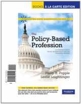 9780205842544-0205842542-The Policy-Based Profession: An Introduction to Social Welfare Policy Analysis for Social Workers : Books A La Carte Edition (Connecting Core Competencies)
