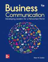 9781264109104-1264109105-Loose Leaf for Business Communication: Developing Leaders for a Networked World
