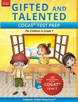 9780997943948-0997943947-Gifted and Talented COGAT Test Prep: Gifted Test Prep Book for the COGAT Level 7; Workbook for Children in Grade 1