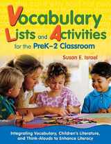 9781412953511-1412953510-Vocabulary Lists and Activities for the PreK-2 Classroom: Integrating Vocabulary, Children’s Literature, and Think-Alouds to Enhance Literacy