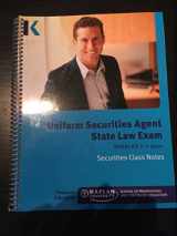 9781475433180-1475433182-Kaplan Series 63 Securities License Exam Manual, Uniform Securities Agent State Law Exam 7th edition Class Notes