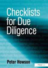 9781138414655-1138414654-Checklists for Due Diligence