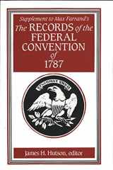 9780300039047-0300039042-Supplement to Max Farrand's Records of the Federal Convention of 1787