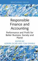 9781032329185-1032329181-Responsible Finance and Accounting (Routledge COBS Focus on Responsible Business)