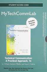 9780133010985-0133010988-New MyTechCommLab with Pearson eText -- Standalone Access Card -- for Technical Communication: A Practical Approach (7th Edition)