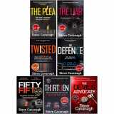 9789123466870-9123466871-Eddie Flynn Series 7 Books Collection Set By Steve Cavanagh (Twisted,Thirteen, The Defence, The Plea, The Liar, Fifty-Fifty, The Devil's Advocate)