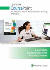 9781469873176-1469873176-Health Assessment in Nursing Access Code (CoursePoint)
