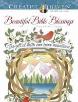 9780486845579-0486845575-Creative Haven Beautiful Bible Blessings Coloring Book (Adult Coloring Books: Religious)