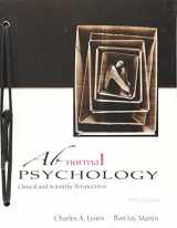 9781618826343-1618826344-Abnormal Psychology Clinical and Scientific Perspectives 5th Ed