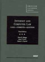 9780314908469-0314908463-Internet and Computer Law, Cases, Comments, Questions, 3d (American Casebooks)
