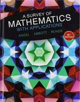 9780136208341-0136208347-A Survey of Mathematics with Applications Plus MyLab Math with Pearson eText -- 18 Week Access Card Package