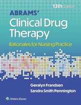 9781975222321-1975222326-Abrams' Clinical Drug Therapy: Rationales for Nursing Practice