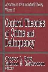 9781138508590-1138508594-Control Theories of Crime and Delinquency (Advances in Criminological Theory)