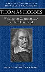 9780198237020-0198237022-Writings on Common Law and Hereditary Right (Clarendon Edition of the Works of Thomas Hobbes)