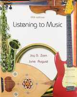 9780132233781-0132233789-Listening to Music and Compact Disc Set (4 CD's) (5th Edition)