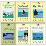 9789123470822-9123470828-Swallows and Amazons Series (1-6) Collection 6 Books Set By Arthur Ransome (Swallows And Amazons, Swallowdale, Peter Duck, Winter Holiday, Coot Club, Pigeon Post)