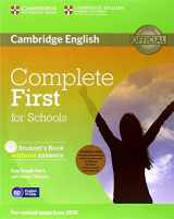 9781107640399-1107640393-Complete First for Schools Student's Pack (Student's Book without Answers with CD-ROM, Workbook without Answers with Audio CD)