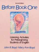 9780130682895-0130682896-Before Book One: Listening Activities for Pre-Beginning Students of English (Second Edition)