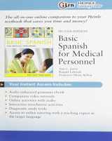 9780495902706-0495902705-Basic Spanish for Medical Personnel iLrn Access Code (English and Spanish Edition)