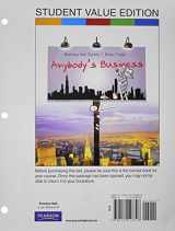 9780133891546-0133891542-Anybody's Business, Student Value Edition Plus 2014 Mybizlab with Pearson Etext -- Access Card Package