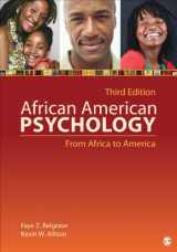 9781412999540-1412999545-African American Psychology: From Africa to America