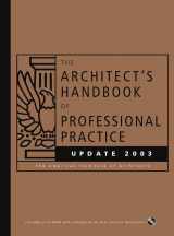 9780471268468-0471268461-The Architect's Handbook of Professional Practice: Update 2003