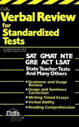 9780822020349-0822020343-Verbal Review for Standardized Tests (Cliffs Test Prep)