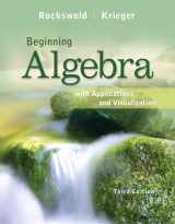 9780321729408-0321729404-Beginning Algebra with Applications and Visualization Plus NEW MyLab Math with Pearson eText -- Access Card Package