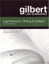 9780314166050-031416605X-Gilbert Law Summaries on Legal Research, Writing, and Analysis
