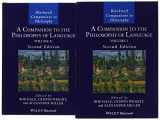 9781118974711-1118974719-A Companion to the Philosophy of Language, 2 Volume Set (Blackwell Companions to Philosophy)