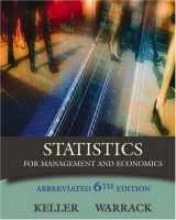9780534391881-0534391885-Statistics for Management and Economics, Abbreviated Edition (with CD-ROM and InfoTrac) (Available Titles CengageNOW)