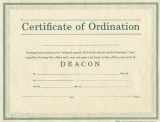 9780805472707-0805472703-Certificate of Ordination Deacon Parchment Paprer