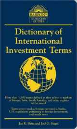 9780764118647-0764118641-Dictionary of International Investment Terms (Barron's Business Dictionaries)